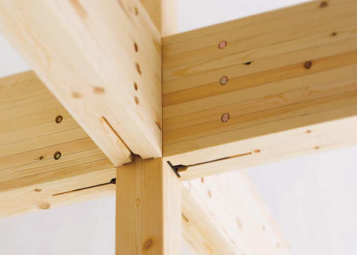 SE構法の接合部